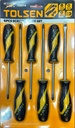 SCREW DRIVER SET YELLOW 6PCS STTS20014 