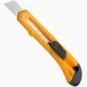KNIFE CUTTER YELLOW 9MM STTS30080