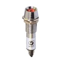 INDICATOR 220V METAL RED