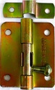 KUNDI TOWER BOLT GOLD 3" HEAVY
