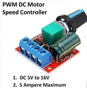 SPEED CONTROLLER 4.5-35V 5A
