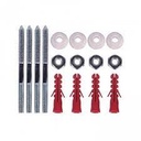 SCREW TOILET CHAIR G/Q