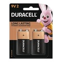 DURACELL 9V DOUBLE BATTERY 