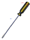 SCREW DRIVER RUBICON 907 6x300MM (-) 