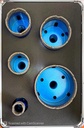 HOLE SAW SET DIAMOND 5PCS WEI HAO