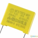0.47UF 250V YELLOW CAPACITOR