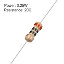 20 OHM 1/4 RESISTANCE
