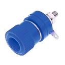 4MM BANANA FEMALE SOCKET BLUE