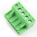 5PIN GREEN JACK 5.08MM M