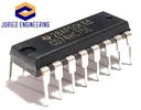 74HC75P DIP 16PIN