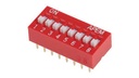 8 WAY POSSITION DIP SLIDE SWITCH