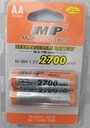 MP BATTERY AA 1.2V 2700 MAH RECH