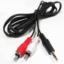AUDIO CABLE RED BLACK 3PIN