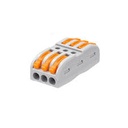 AUTO CONNECTOR 3IN3 ORANGE KV313