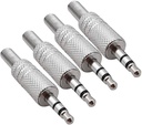AUDIO JACK 3PIN METAL JACK 3.5MM STERIO