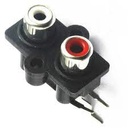 AUDIO JACK 2PIN PCB RCA