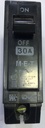 BREAKER 1POL 30AMP BLACK M.E.T