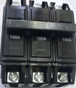 BREAKER 3POL 100AMP BLACK METRO