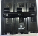 BREAKER 3POL 100AMP HENWEL BLACK
