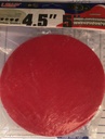 PU BACKING PAD RED 4.5" 10005407