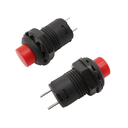 SWITCH DS-428 PUSH ON RED 2PIN 