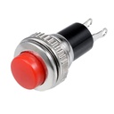 SWITCH DS-316 PUSH ON RED 2PIN