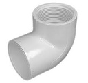 PVC ELBO 1 1/2"THRED