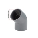 PVC ELBO GRAY 75MM