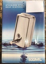 SOPE DISPANCER STAINLESS 500ML