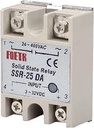 RELAY SSR-25DA 24-380VAC-3-32VDC IN مرحل SSR-25DA 24-380 فولت تيار متردد - 3-32 فولت تيار مستمر 