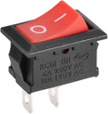 SWITCH ON OFF 2PIN RED SMALL