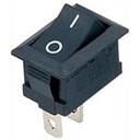 SWITCH KCD1 SM601 ON OFF BLACK 2PIN SMALL