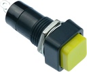 SWITCH PBS-12B ON OFF 2PIN YELLOW SQUARE 