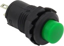SWITCH DS-427 PUSH ON GREEN 2PIN 