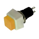 SWITCH DS-450 PUSH ON SMALL 12MM YELLOW