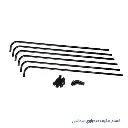 COOLER PIPE BLACK 6PCS