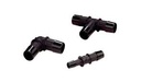 COOLER HOSE CONECTOR PLASTIC BLACK