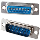 DB15 15PIN CONNECTOR MALE 2LINE