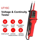 DIGITAL VOLTAGE TESTER UNI-T UT15C (6935750515037)