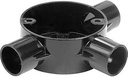 ELECTRIC 25MM (3/4) GSAM 3HOLE BLACK