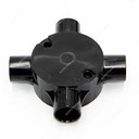 ELECTRIC 25MM (3/4) GSAM 4HOLE BLACK