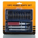 HOBBY KNIFE SET 13PC