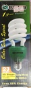 ENERGY SAVER 30W 220VC GREEN ICE CREAM