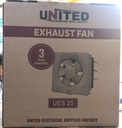 EXHAUST FAN 30SAW 220V SQUAIR UNITED