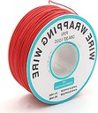 HOOK WIRE 30AWG 0.25MM RED