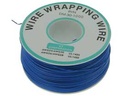 HOOK WIRE 30AWG 0.25MM BLUE