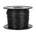 HOOK WIRE ROLL 26AWG BLACK 50M MULTI CORE 