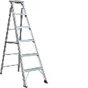 LADDER 6STEPS ALUMINIUM KM