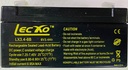 LECXO BATTERY 6V 3.4AH