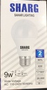 LED BULB 9W W/L 
